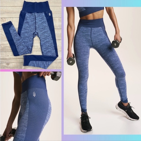 NEW Free People Good
Karma High-Rise Space Dye Leggings Retail $88 Size: XS/S - Picture 4 of 9